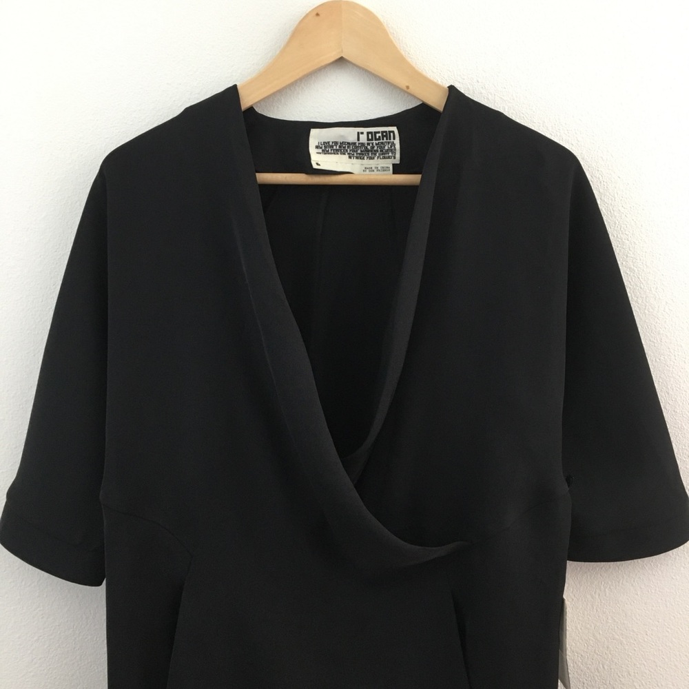 Rogan Quasar | Black Dress w/ Pockets